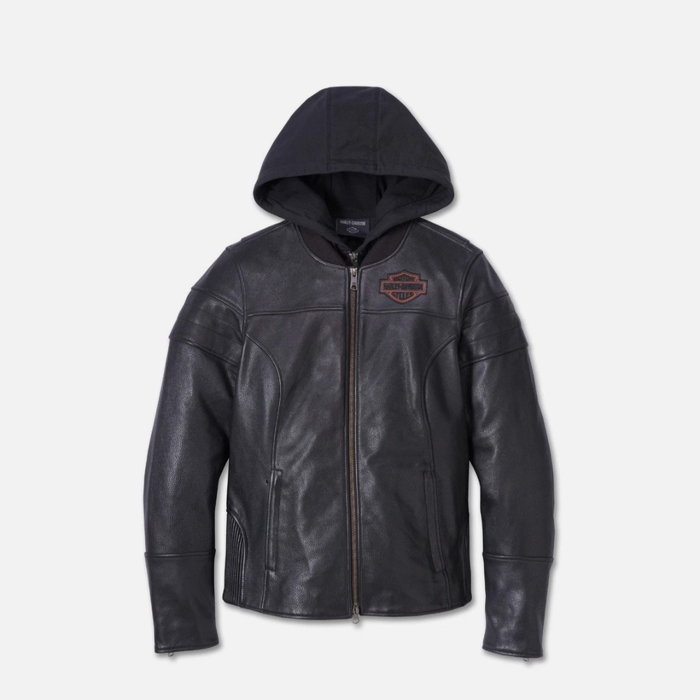 Harley-Davidson Women's Miss Enthusiast 2.0 Leather 3-in-1 Jacket